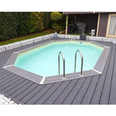 Piscine Sunwater Octogonale Ubbink - Durable et Facile à Installer Piscine Sunwater Octogonale Ubbink - Durable et Facile à Installer