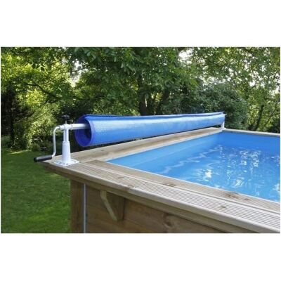 Bobine de toile pour piscine Ubbink - 5,55 m - Universel, Aluminium - Publicité Bobine de toile pour piscine Ubbink - 5,55 m - Universel, Aluminium - Publicité