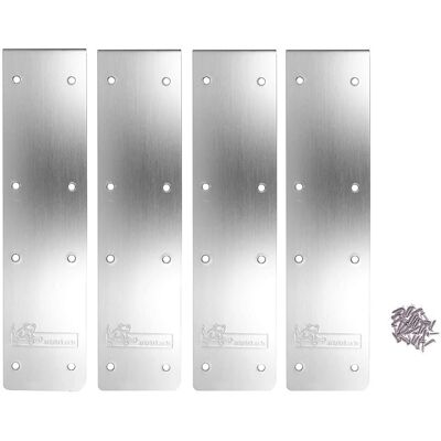 Kit de Finition de Margelles Ubbink - Accessoires Aluminium pour Piscine Rectangulaire Kit de Finition de Margelles Ubbink - Accessoires Aluminium pour Piscine Rectangulaire