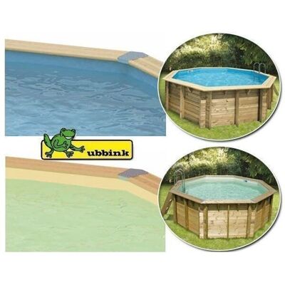 Liner octogonal bleu Ubbink - Type de piscine - Publicité Liner octogonal bleu Ubbink - Type de piscine - Publicité