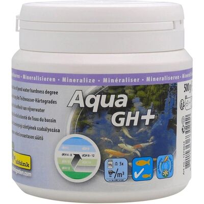 Ubbink - Vesijärven hoitoaine Aqua GH+ 500g 5000L kapasiteetille Ubbink - Vesijärven hoitoaine Aqua GH+ 500g 5000L kapasiteetille