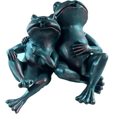 Ozdoba ogrodowa z żabami Ubbink - 22 cm - Ozdoba ogrodowa Ozdoba ogrodowa z żabami Ubbink - 22 cm - Ozdoba ogrodowa