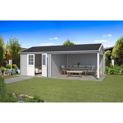 Van Kooten - Octavio 700x400 cm - Platinum Grey-Wit Van Kooten - Octavio 700x400 cm - Platinum Grey-Wit