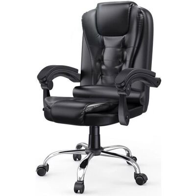 BIGZZIA - Chaise Gaming PU Leather - Hauteur Ajustable - Chaise - Publicité BIGZZIA - Chaise Gaming PU Leather - Hauteur Ajustable - Chaise - Publicité