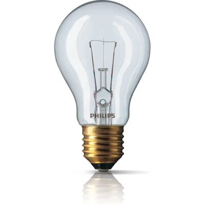 Philips Lâmpada incandescente 60W E27 - Luz incandescente Philips Lâmpada incandescente 60W E27 - Luz incandescente