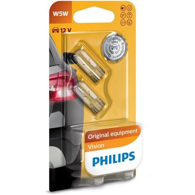 Philips Vision 12V W5W (12961B2) Philips Vision 12V W5W (12961B2)