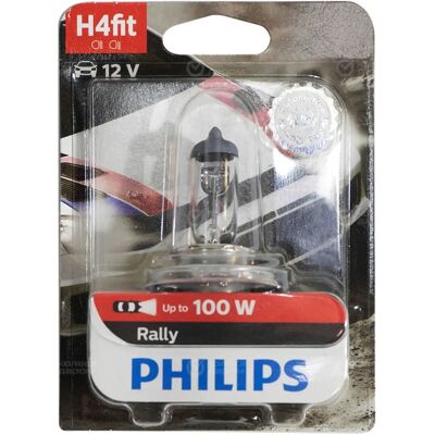 Philips - 12569RAB1 - H4 Rally - 12V 100/90W - Headlampe Philips - 12569RAB1 - H4 Rally - 12V 100/90W - Headlampe