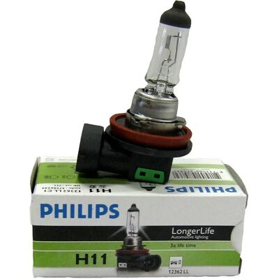 Philips Glühbirne H11 12362LLECOC1 LongLife EcoVision - Automobil Scheinwerferlampe Philips Glühbirne H11 12362LLECOC1 LongLife EcoVision - Automobil Scheinwerferlampe