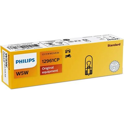 Philips 12961CP W5W Lampka samochodowa wtórna Philips 12961CP W5W Lampka samochodowa wtórna
