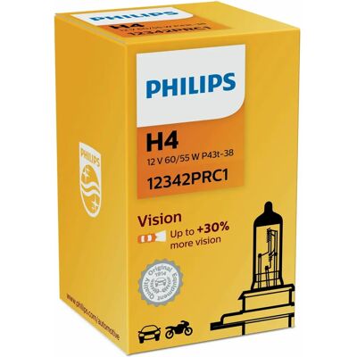 Philips H4 Vision - 12342PRC1 Philips H4 Vision - 12342PRC1