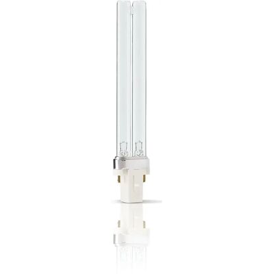 Ampoule compacte UV-C Philips TUV PL-S 5W - Désinfection eau et air - Publicité Ampoule compacte UV-C Philips TUV PL-S 5W - Désinfection eau et air - Publicité