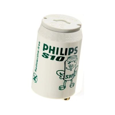 Philips S10 4-65W Démarreur Universel pour Tubes Fluorescents - Publicité Philips S10 4-65W Démarreur Universel pour Tubes Fluorescents - Publicité