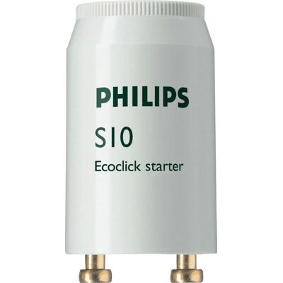Allumeur Électronique Philips S10 - Compatible Tubes Fluorescents - Publicité Allumeur Électronique Philips S10 - Compatible Tubes Fluorescents - Publicité