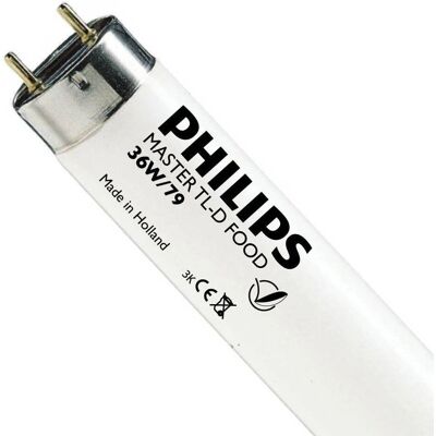 Philips TL-D FOOD 36W 79 - Lampe fluorescente alimentaire - Publicité Philips TL-D FOOD 36W 79 - Lampe fluorescente alimentaire - Publicité