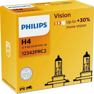 Philips H4 Vision - 12342PRC2 Philips H4 Vision - 12342PRC2