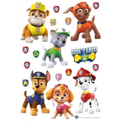 Sanders & Sanders Paw Patrol Wandbild - Kinderzimmer Deko Sanders & Sanders Paw Patrol Wandbild - Kinderzimmer Deko