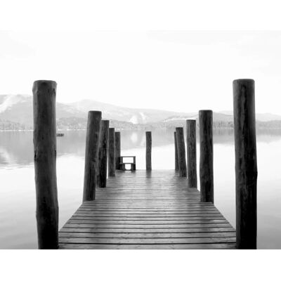 Sanders & Sanders Berg Grau Fototapete - 360x270cm Sanders & Sanders Berg Grau Fototapete - 360x270cm