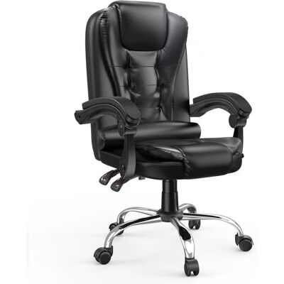 Bigzzia Black High Back Ergonomic Office Chair - Office Chair Bigzzia Black High Back Ergonomic Office Chair - Office Chair