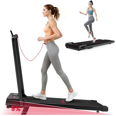 Rattrix - 2-in-1 - Pliable - 1-6KM/H - Tapis roulant - Publicité Rattrix - 2-in-1 - Pliable - 1-6KM/H - Tapis roulant - Publicité