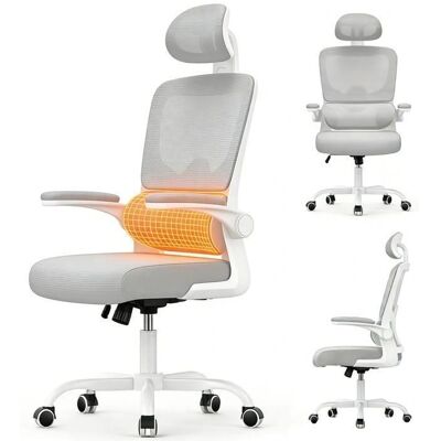 BIGZZIA - Cadeira de Escritório - Headrest lumbar support - Publicité BIGZZIA - Cadeira de Escritório - Headrest lumbar support - Publicité