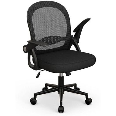 Bigzzia - ErgoMesh - Noir - Maille respirante - Chaise de bureau - Publicité Bigzzia - ErgoMesh - Noir - Maille respirante - Chaise de bureau - Publicité