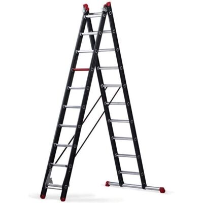 Escalera Multiusos Altrex Mounter - 2x12 Peldaños 6,9m Altura de Trabajo Escalera Multiusos Altrex Mounter - 2x12 Peldaños 6,9m Altura de Trabajo