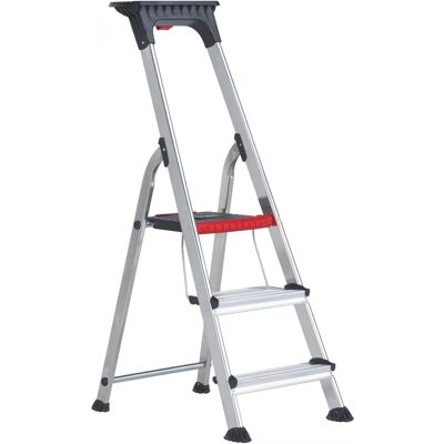 Escalera de aluminio plegable Altrex Double Decker - 3 peldaños Escalera de aluminio plegable Altrex Double Decker - 3 peldaños