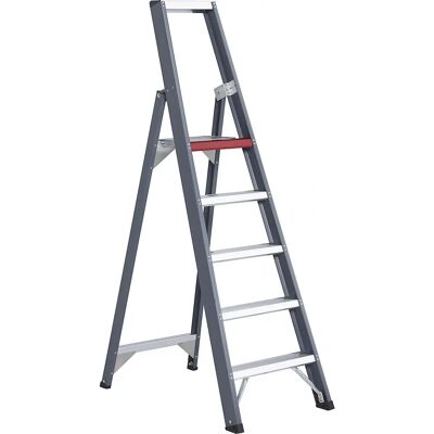 Altrex Aluminium-Leiter - 5 Stufen, Arbeitshöhe 3200mm Altrex Aluminium-Leiter - 5 Stufen, Arbeitshöhe 3200mm