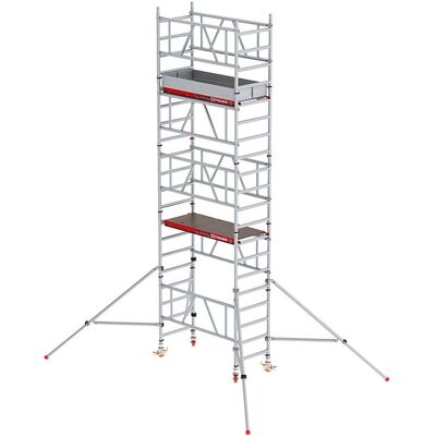 Altrex MiTOWER PLUS Fahrgerüst mit Holzplattform 6m Altrex MiTOWER PLUS Fahrgerüst mit Holzplattform 6m