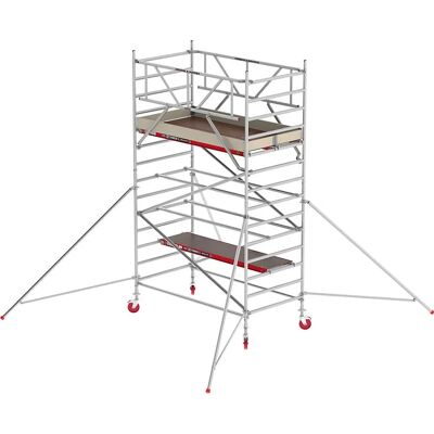 Andamio rodante RS TOWER 42 - Plataforma de madera 1,85 m Andamio rodante RS TOWER 42 - Plataforma de madera 1,85 m