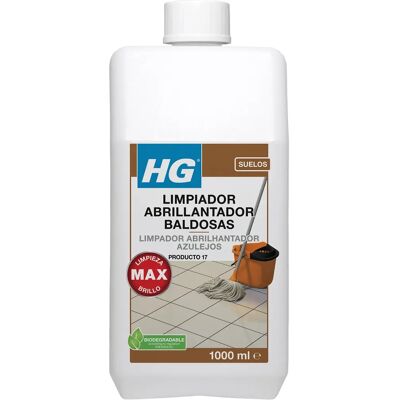 Limpiador y abrillantador de baldosas HG - Uso diario - 1L Limpiador y abrillantador de baldosas HG - Uso diario - 1L