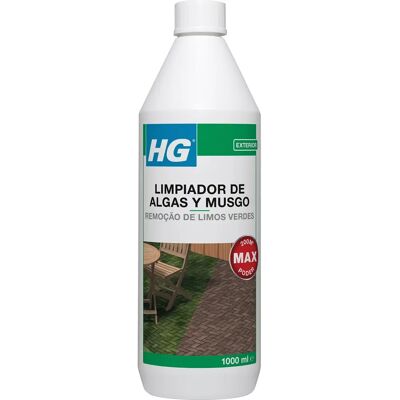 Pulitore alghe e muschio HG - Efficace, Duraturo, 1L Pulitore alghe e muschio HG - Efficace, Duraturo, 1L