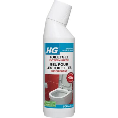 HG - Toiletgel Extra Sterk - 500ml - Gel - Toilettenreiniger HG - Toiletgel Extra Sterk - 500ml - Gel - Toilettenreiniger