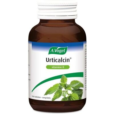 A. Vogel Urticalcin + Vitamine D3 - Complément de calcium - Publicité A. Vogel Urticalcin + Vitamine D3 - Complément de calcium - Publicité