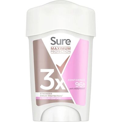 Sure Maximum Protection Confidence 96h 45 ml Sure Maximum Protection Confidence 96h 45 ml