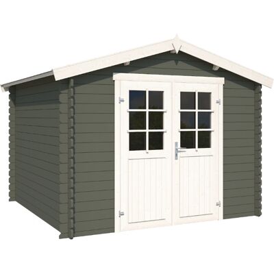 Van Kooten Tuinberging Norah 295x295 - Gecoat Grijs-Wit Van Kooten Tuinberging Norah 295x295 - Gecoat Grijs-Wit