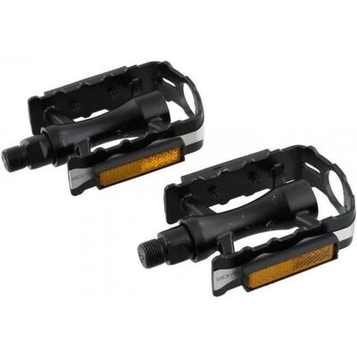 Simson Pedals Set Sport Deluxe 9/16 Inch Black - Pedals Simson Pedals Set Sport Deluxe 9/16 Inch Black - Pedals