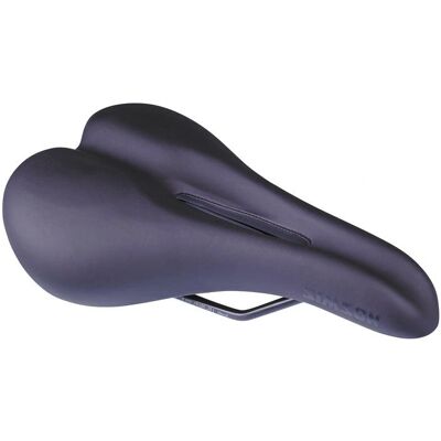 Simson Hybrid FietsZadel - Unisex, 268mm, Zwart Simson Hybrid FietsZadel - Unisex, 268mm, Zwart