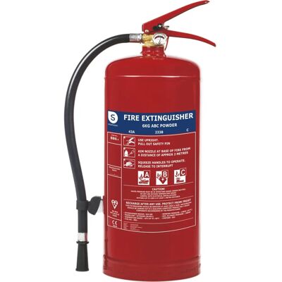Smartwares FEX-15162 Extintor - ABC, 6kg Smartwares FEX-15162 Extintor - ABC, 6kg