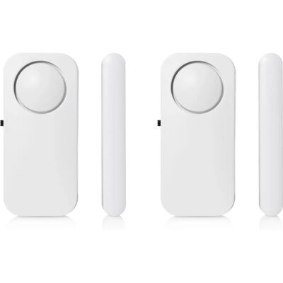 Smartwares SMA-40251 Tür/Fenster-Alarm - Kabellos, Weiß, 90 dB, 2er-Set Smartwares SMA-40251 Tür/Fenster-Alarm - Kabellos, Weiß, 90 dB, 2er-Set