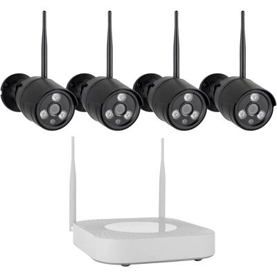 Sistema di Sicurezza Wireless Smartwares CMS-30300 - 4 Telecamere 1080p Sistema di Sicurezza Wireless Smartwares CMS-30300 - 4 Telecamere 1080p