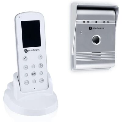 Système d'interphone vidéo Smartwares VD36W - Blanc Système d'interphone vidéo Smartwares VD36W - Blanc