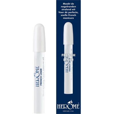 Herôme French Liner Stylo blanc 4 ml - Neglepleie Herôme French Liner Stylo blanc 4 ml - Neglepleie