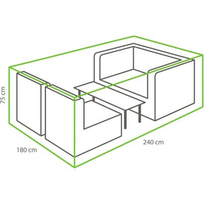 WINZA OUTDOOR COVERS Tuinmeubelhoes - UV-bestendig, Grijs WINZA OUTDOOR COVERS Tuinmeubelhoes - UV-bestendig, Grijs