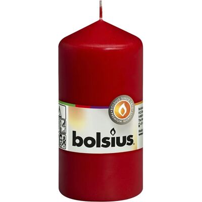 Bolsius Bougie Cylindrique Rouge Bolsius Bougie Cylindrique Rouge