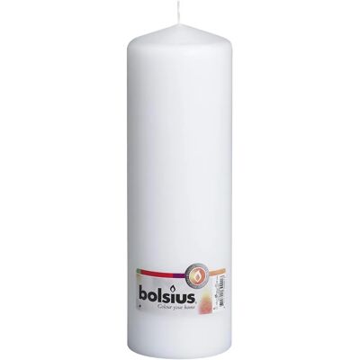 Bougie Cylindrique Blanche Ivyline Bolsius 25cm - Bougie - Publicité Bougie Cylindrique Blanche Ivyline Bolsius 25cm - Bougie - Publicité