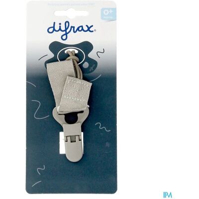 Difrax Uni Attache-sucette - Accessoire pour bébé - Publicité Difrax Uni Attache-sucette - Accessoire pour bébé - Publicité