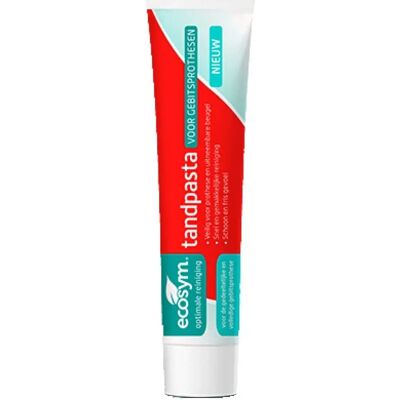 Ecosym Tandpasta voor gebitsprothese - Gemakkelijk schoonmaken - Frisse sensatie Ecosym Tandpasta voor gebitsprothese - Gemakkelijk schoonmaken - Frisse sensatie