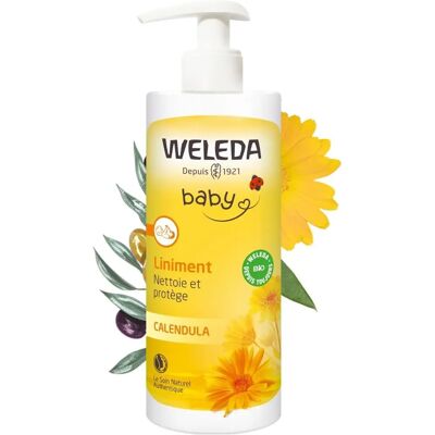 Weleda Baby Calendula Liniment - Soin Bébé à la Calendula Weleda Baby Calendula Liniment - Soin Bébé à la Calendula