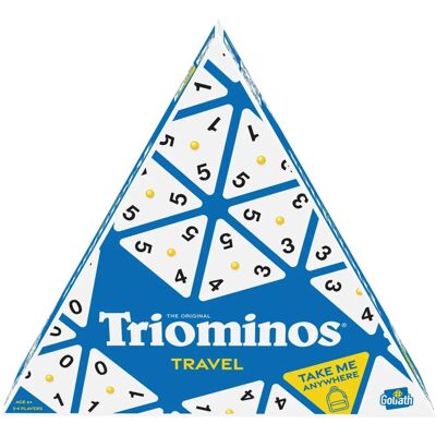 Goliath Triominos Travel - Jeu de société pour 2-4 joueurs Goliath Triominos Travel - Jeu de société pour 2-4 joueurs